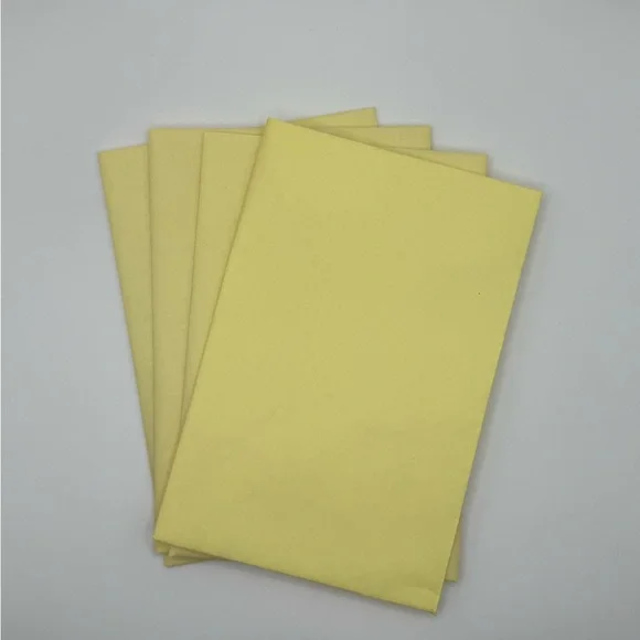 Yellow Floral Textured Party Invitation Card - Picture 4 of 4